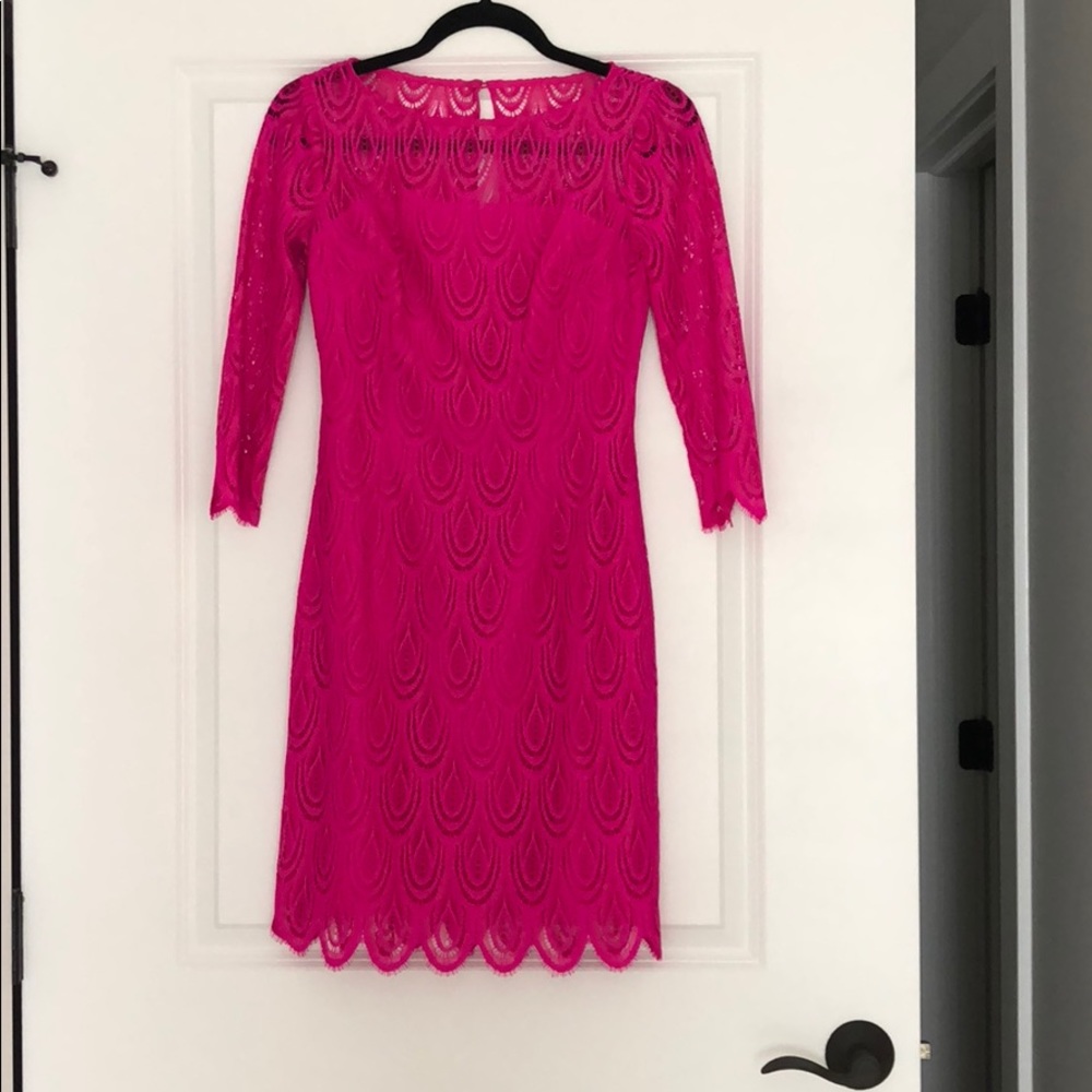 Hot pink Lilly dress